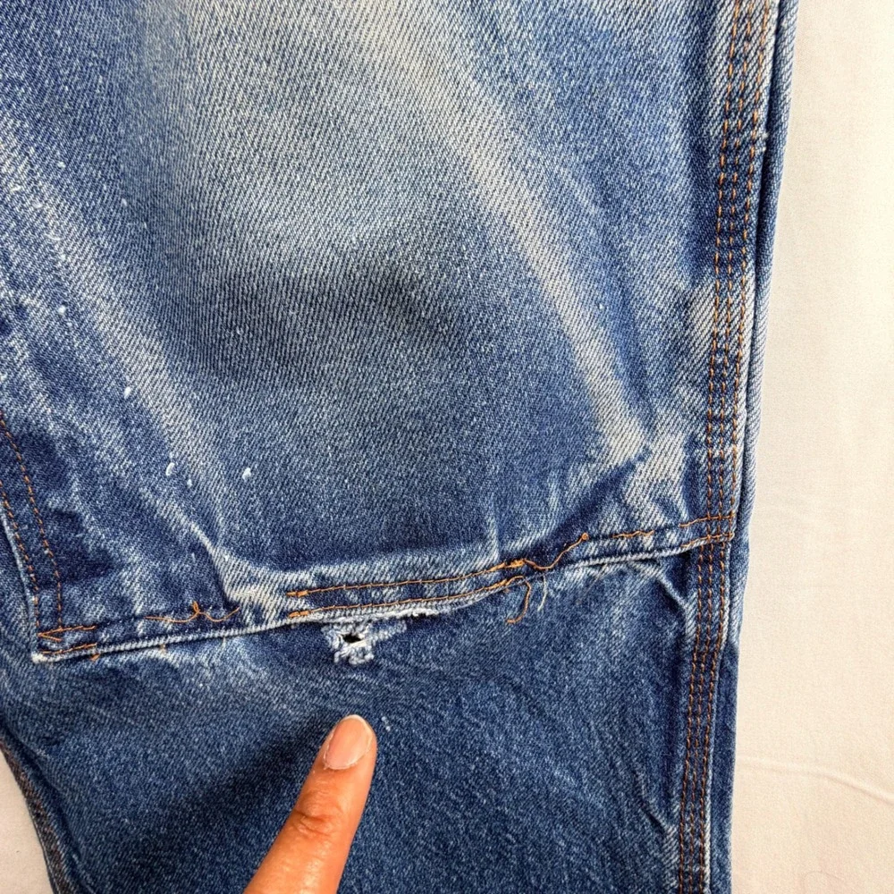 Key Industries Mens Double Front Work Denim Logger Utility Jeans 42x30